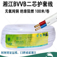 湘江电缆 护线套 BVVB-2x4 单位:米