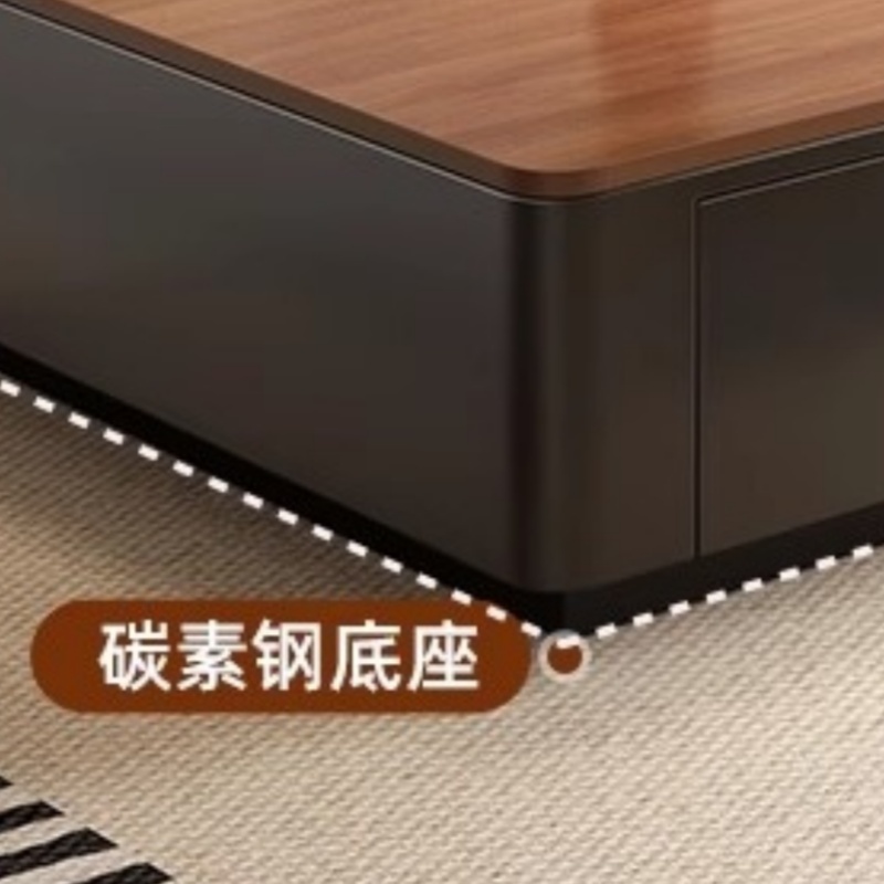 豫龙都 茶几组合 实木 套高清大图