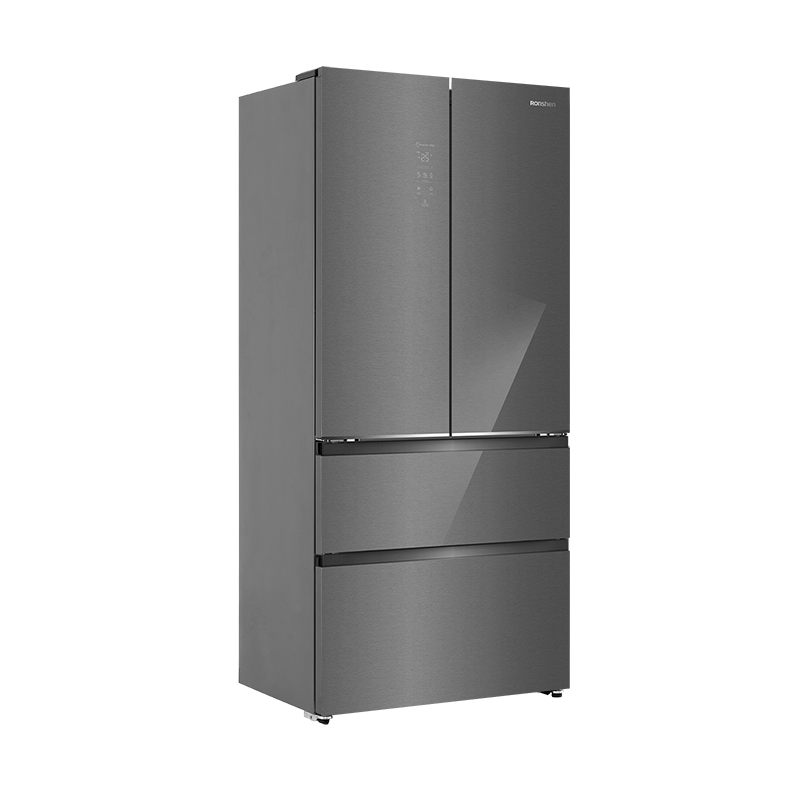 容声(Ronshen)456升双循环60CM平嵌法式四门冰箱变频风冷国家补贴BCD-456E30FZGAX竹锦瑜高清大图