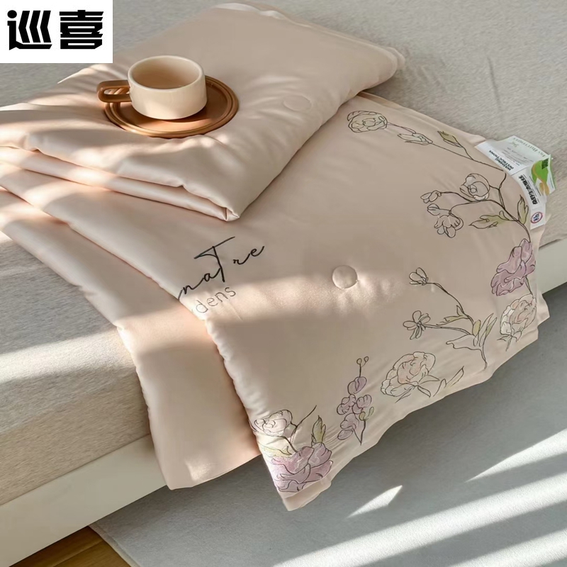 巡喜 双人空调夏被 200X230cm (条)高清大图