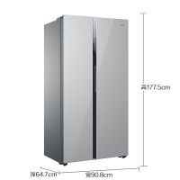 【二手99新】 Haier/海尔BCD-542WDCY 双对开门 542升节能变频无霜冰箱