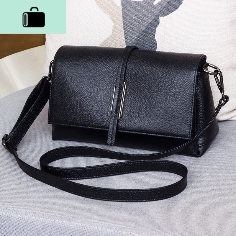 包包女斜挎包2020新款春夏款真皮多隔层单肩包女时尚百搭手提小包NEWLAKE高清大图