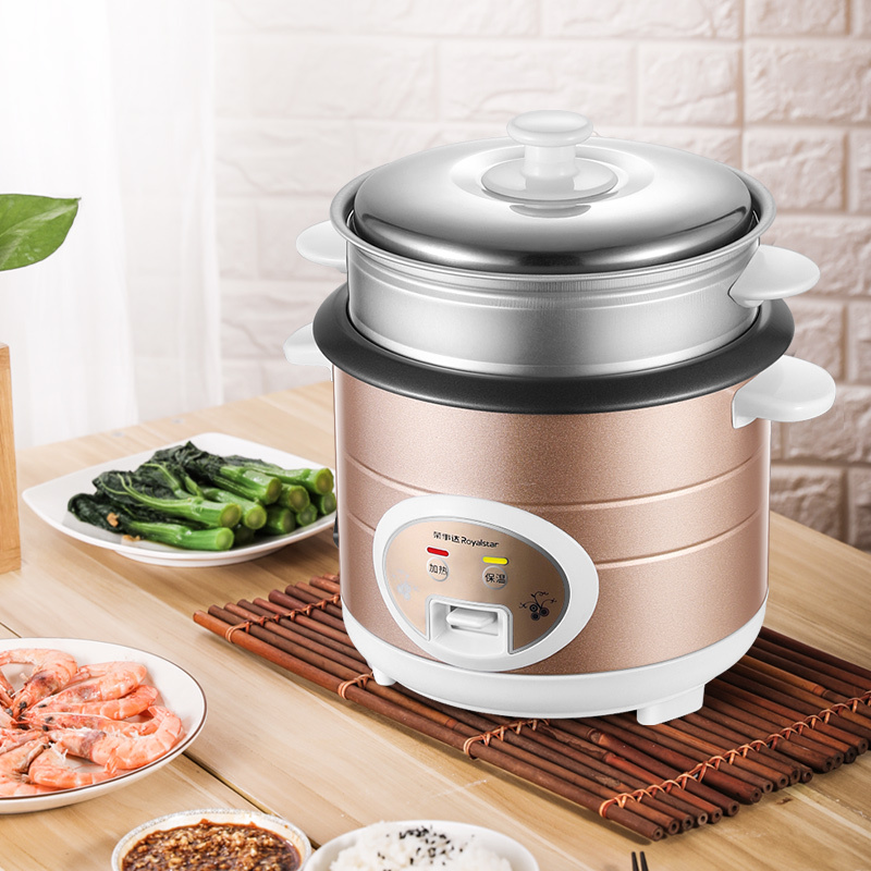 荣事达royalstar电饭煲带蒸笼机械式电饭锅3l大容量34人家用电饭锅rz