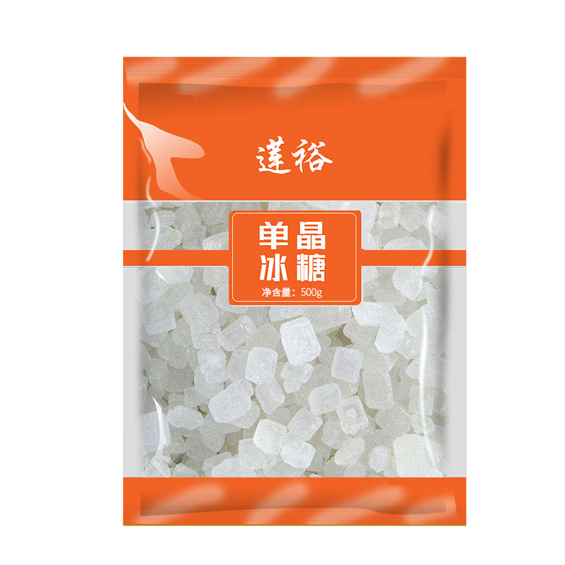 莲裕单晶冰糖500克袋高清大图