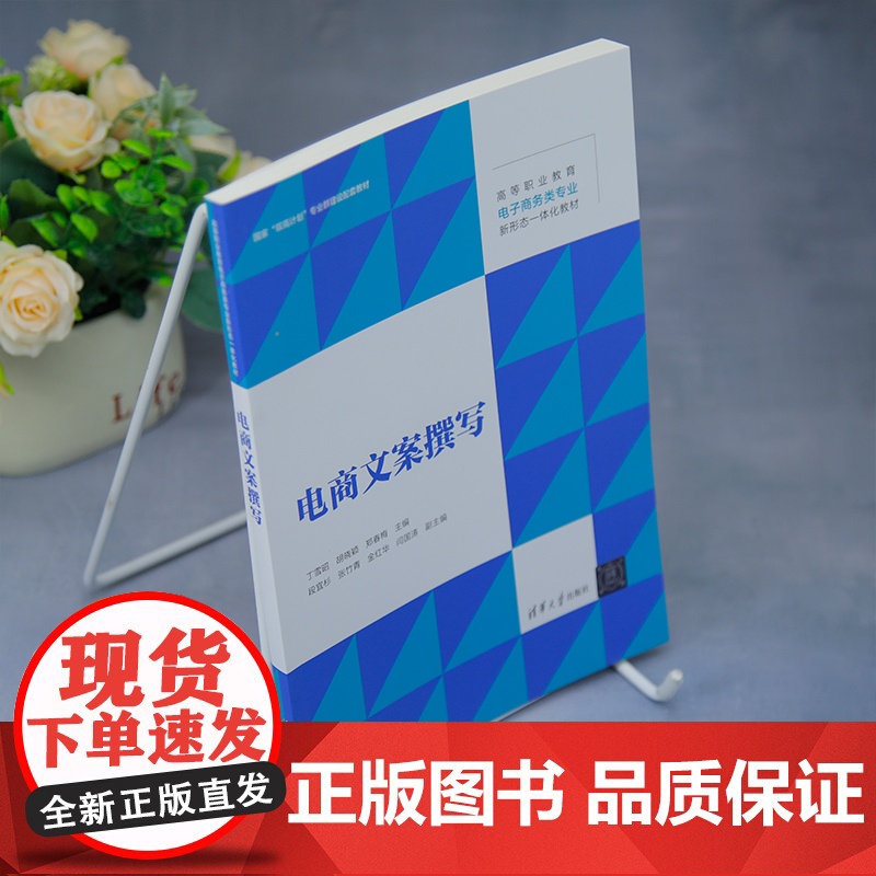 [正版新书]电商文案撰写 丁雪昭、胡晓颖、郑春梅 清华大学出版社 电子商务 广告文案 策划写作高清大图