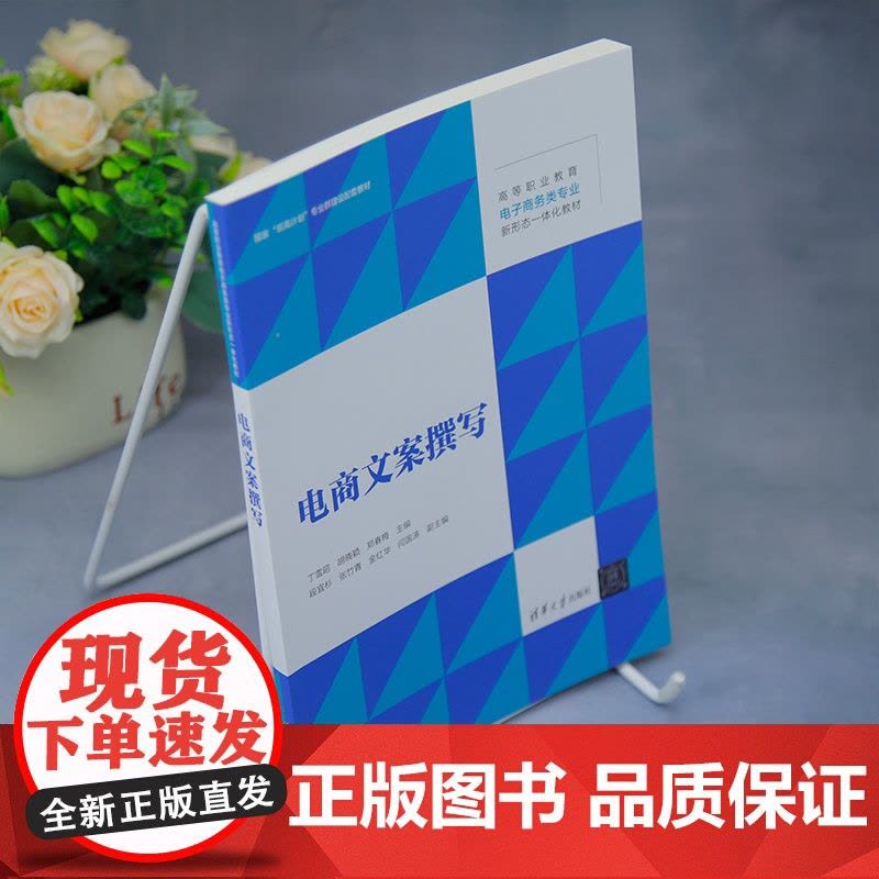 [正版新书]电商文案撰写 丁雪昭、胡晓颖、郑春梅 清华大学出版社 电子商务 广告文案 策划写作图片
