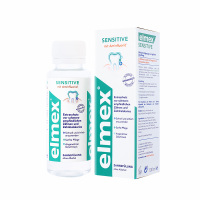elmex艾美适瑞士进口专效抗敏漱口水100ml0酒精温和缓解敏感