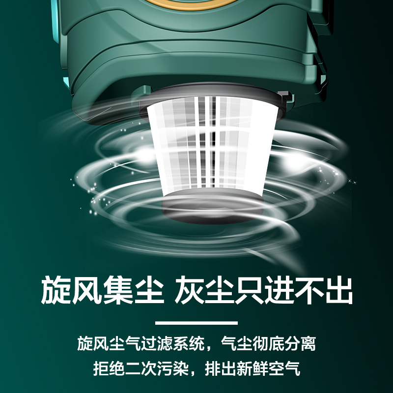海尔(Haier)吸尘器家用小型大吸力吸灰尘头发猫毛手持推杆式地板地毯沙发多洗头多用途吸尘机ZL605B高清大图