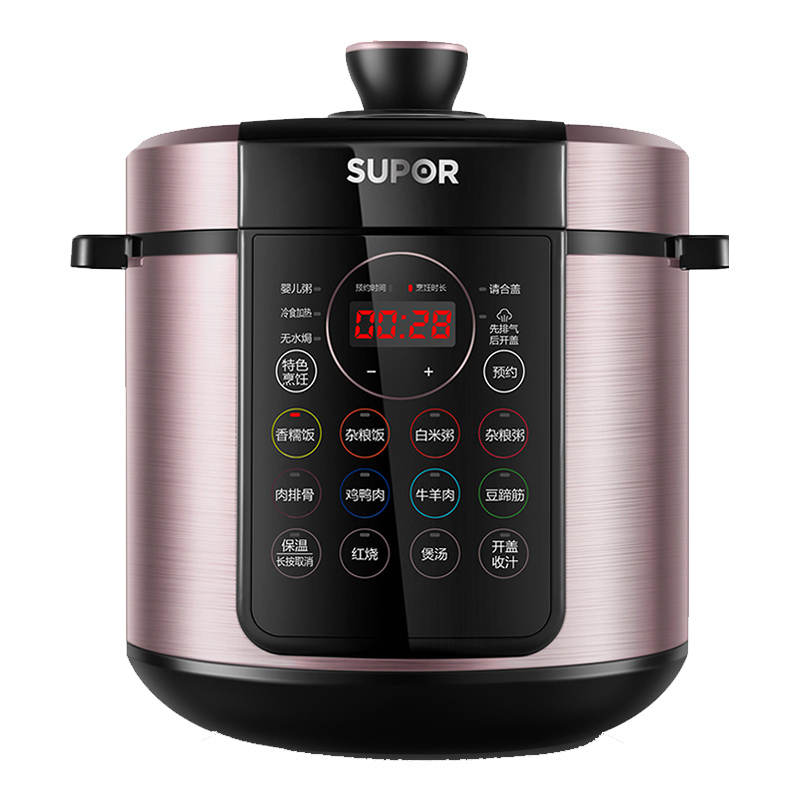 苏泊尔(SUPOR)电压力锅电高压锅饭煲饭锅全自动智能5L升大容量家用一锅双胆SY-50YC8156高清大图