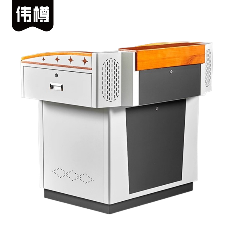 伟樽讲台木面110*78*100cm张高清大图