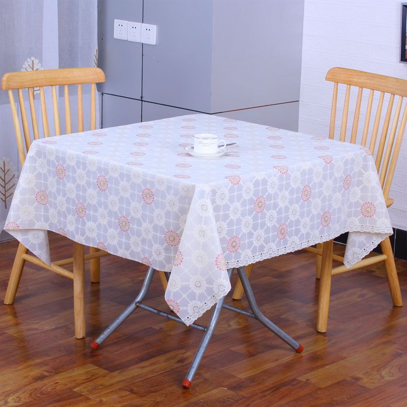 sleepy bear 正方形桌布防水防烫防油免洗桌布正方形八仙桌桌布麻将桌