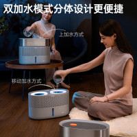 亚都(YADU)双擎无雾纯净蒸发1010ml/h高效空气加湿增湿器客厅家用办公室SZ750-TJK800(Hi)Pro