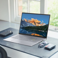 华硕 VivoBook15 11代i5-1135G7 16G内存 1TGB固态 银色 高色域A面金属定制版15.6英寸全面屏轻薄学生商务办公笔记本电脑定制版