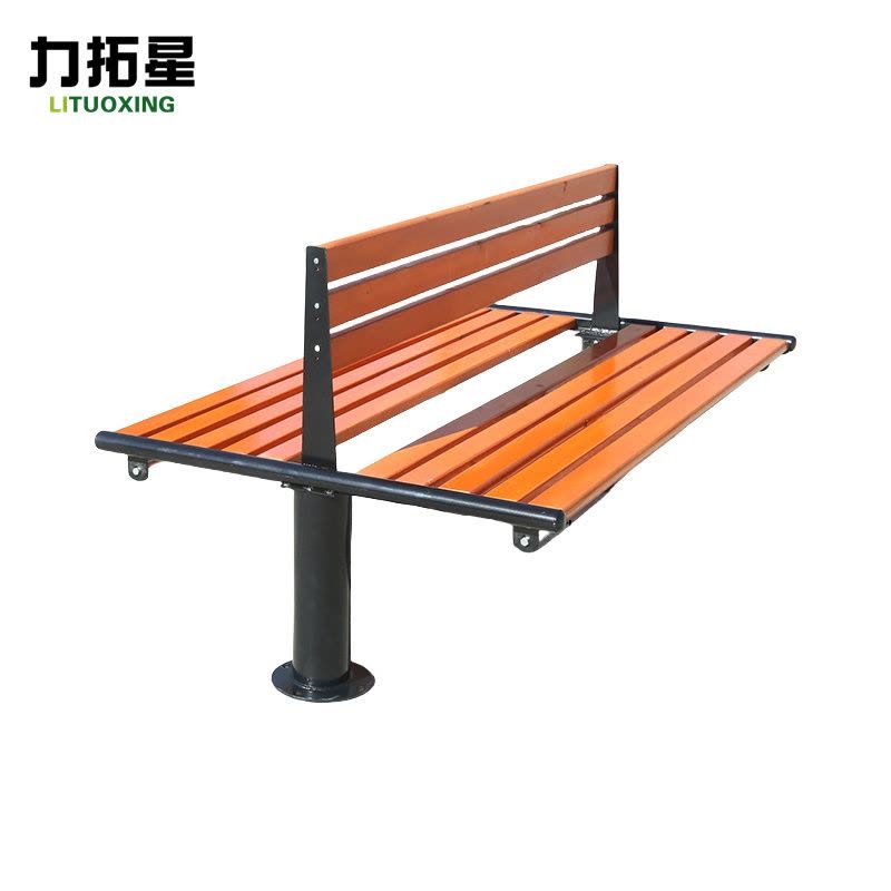 力拓星 户外长椅 公园长凳 双面款 张图片