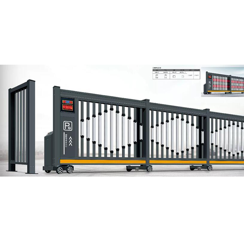 红泰吉 dh系列 小区电动金属大门 段滑门 平移门