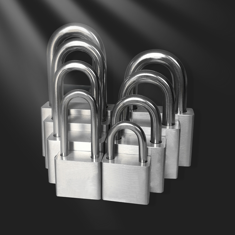 鸿启纳 长梁防水户外挂锁电力锁304不锈钢挂锁23122207 40mm(单位:把)高清大图