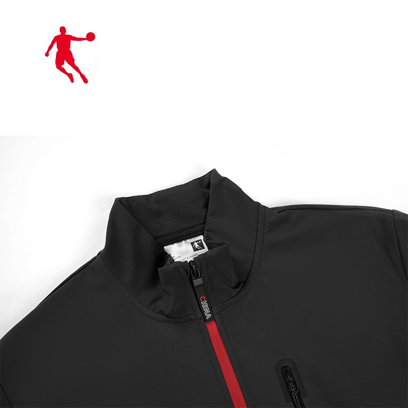 乔丹 夹克风衣 KFD43211269 男款 件(黑色 3XL)