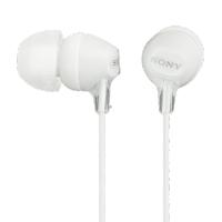 索尼(SONY) MDR-EX15LP 耳机入耳式重低音手机通用电脑音乐耳塞 白色