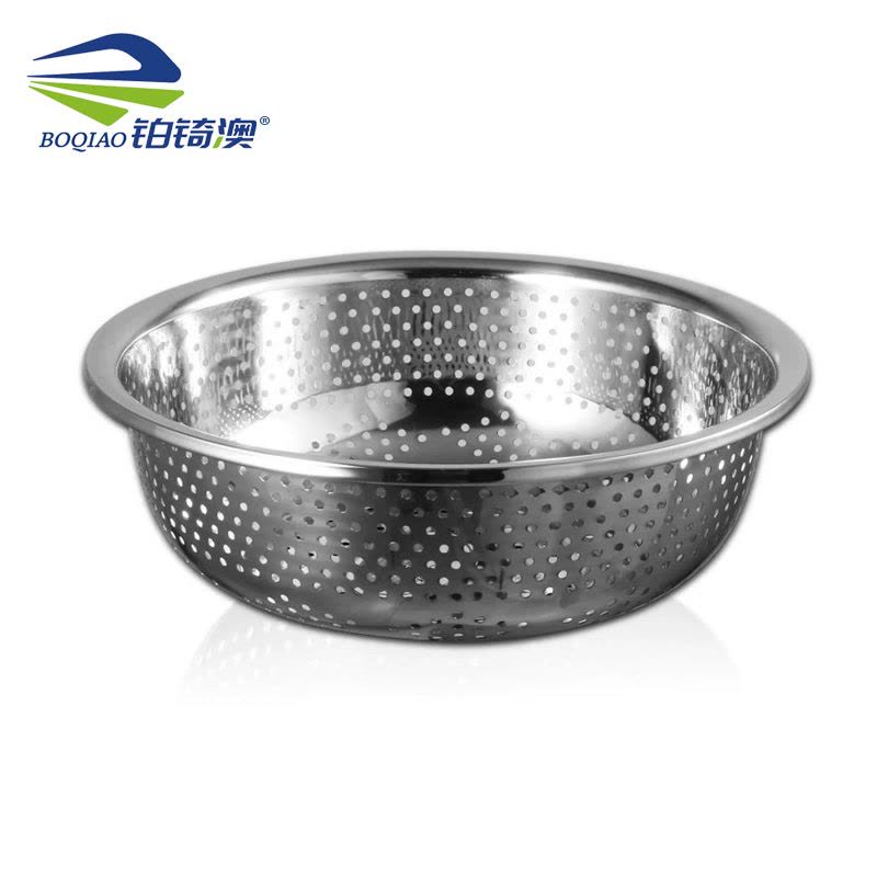 铂锜澳 不锈钢冲孔盆 沥水盆/个图片