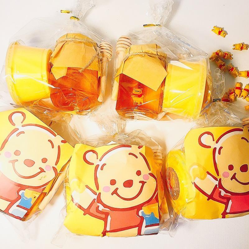 小熊维尼的蜂蜜罐史莱姆网红套餐slime透泰解压成品