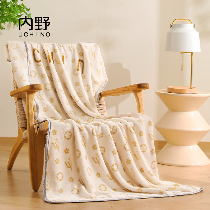 内野(UCHINO) 舒馨披肩毯100×160cm HU-HY03T17