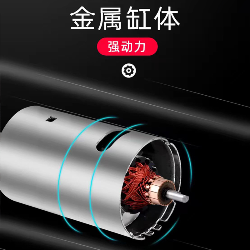 心橙 充气泵电瓶车电动充气泵48v60v72v真空胎通用便携式轮胎加气泵 单台装