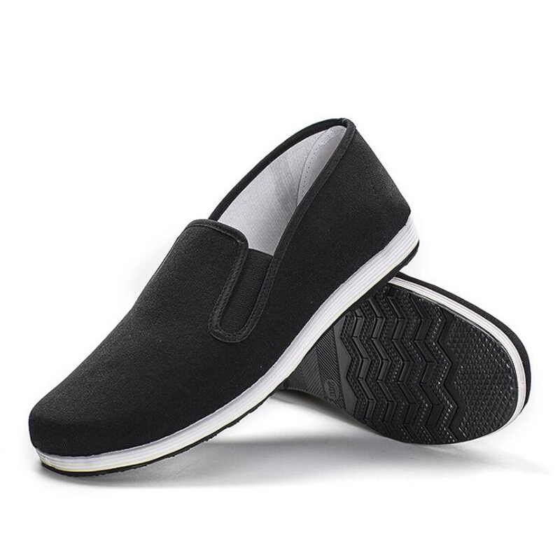 传统老北京布鞋一脚蹬懒人休闲男士牛筋底低帮wz1001相口