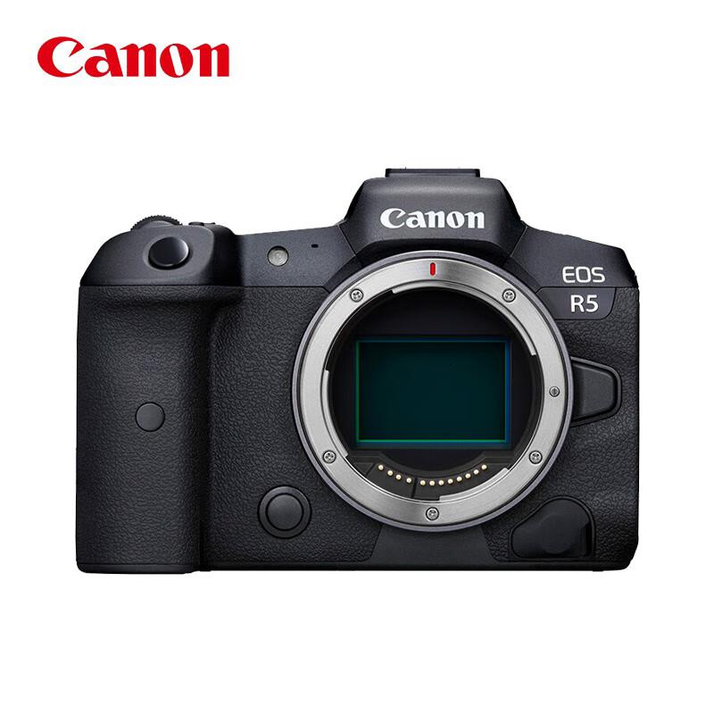 佳能(Canon) EOS R5 8K微单相机 相机 (计价单位:台) 黑色