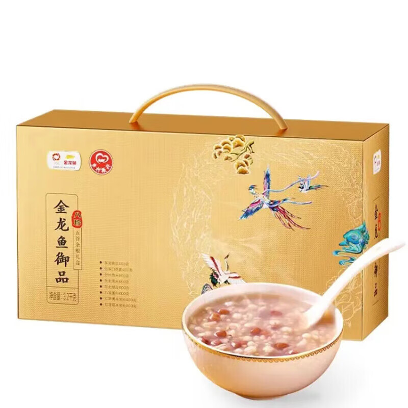 金龙鱼御品八珍五谷杂粮礼盒400g*8高清大图