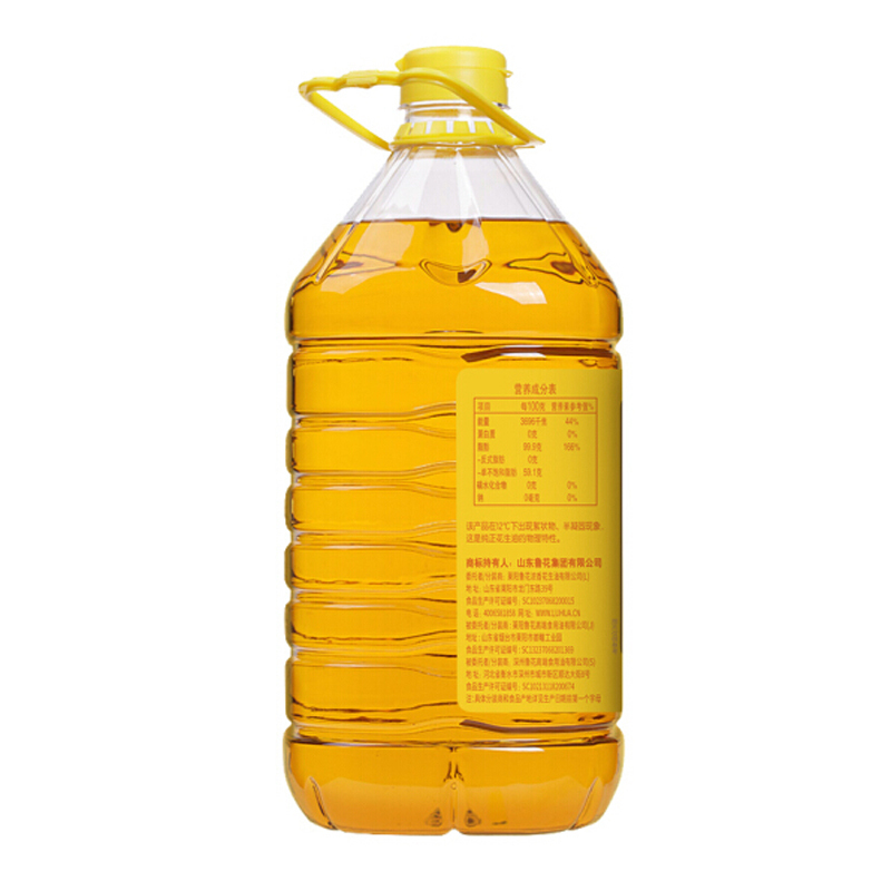 鲁花油酸多多5S压榨浓香花生油5L 食用油粮油 礼品 家用炒菜 植物油 营养健康轻食 送礼佳品 物理压榨纯正 香浓味美