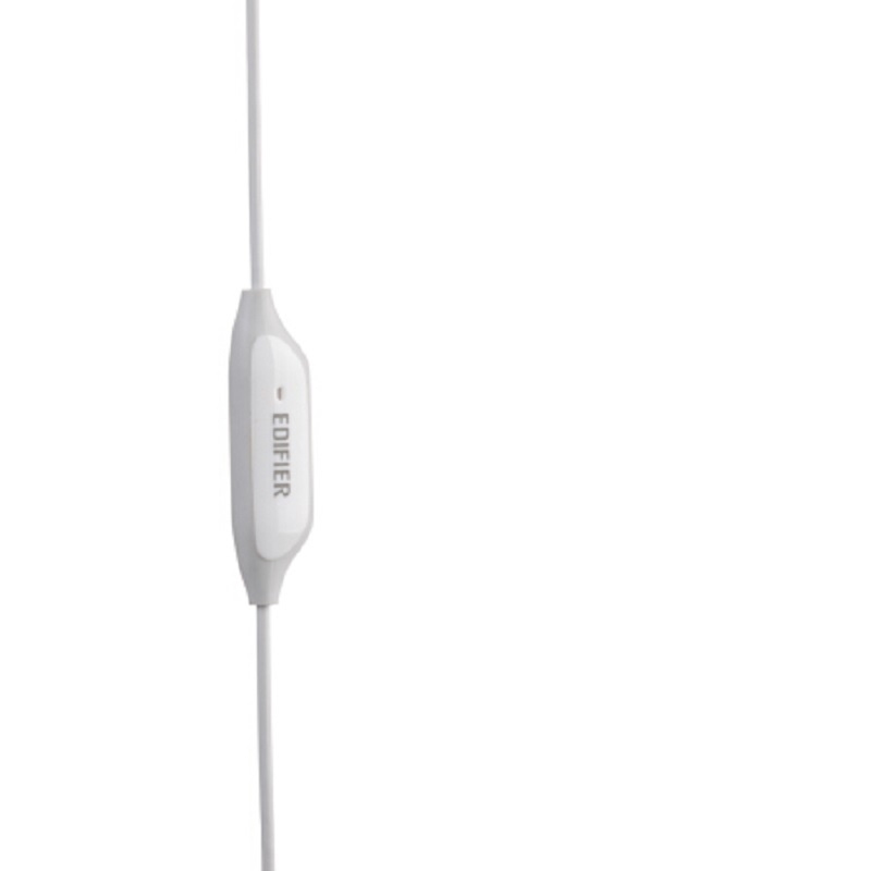 漫步者(EDIFIER) H281PS 运动耳机挂耳式入耳带麦线控重低音防水 优雅白(单位:副)