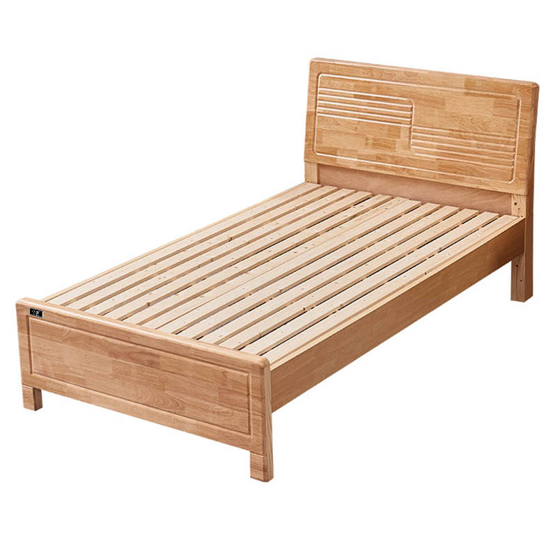 亿铁(YI TIE)实木床/床头柜套装颜色可定制高清大图