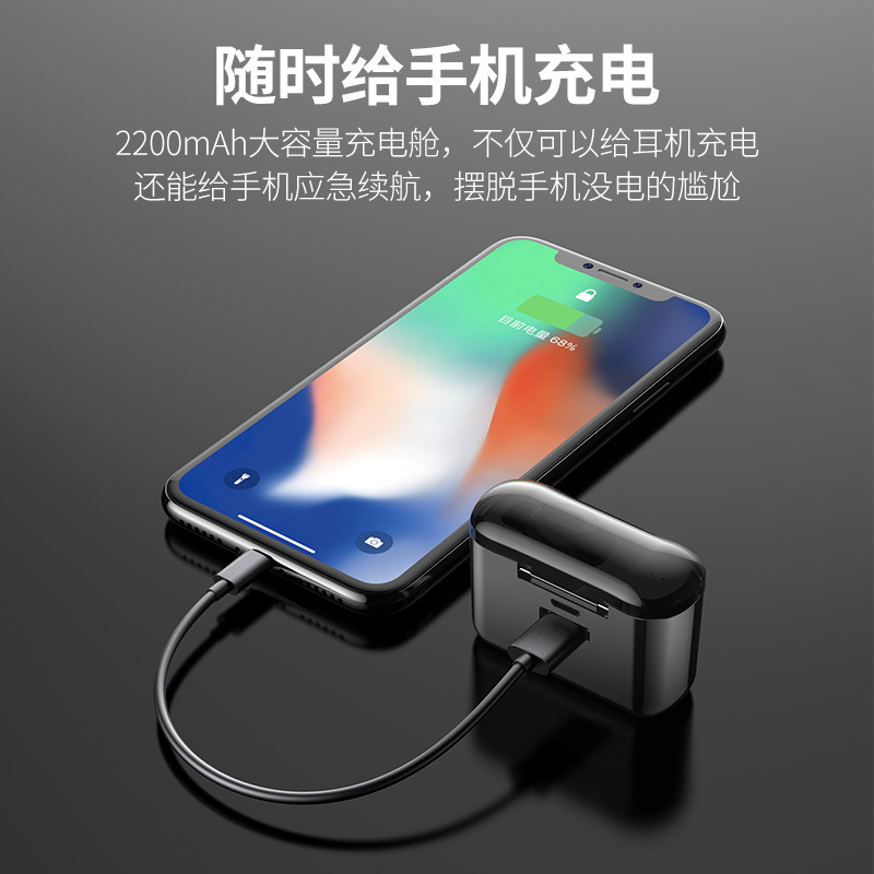 无线蓝牙耳机单耳迷你隐形入耳式运动小型双耳超长待机续航适用华为oppo小米8挂耳塞式vivo苹果x手机安卓通用
