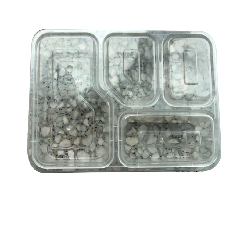 苏宁宜品推荐四格餐盒150套/箱