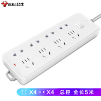 公牛GN-403多孔插排5米