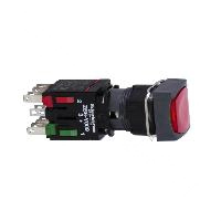 施耐德 Schneider Electric XB6-CW4B2B 16mm方形带灯按钮XB6XB6-CW4B2B