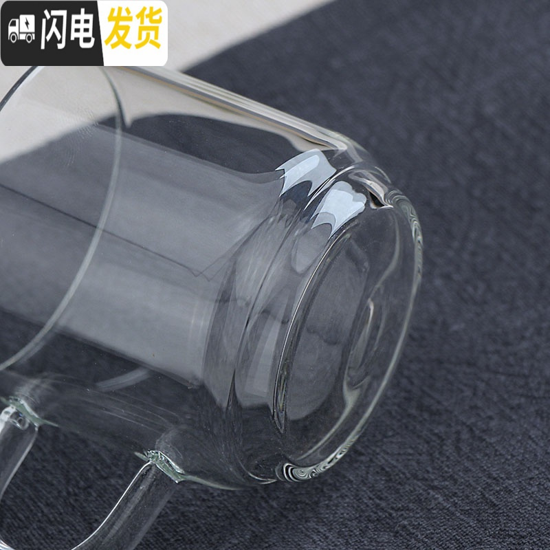 三维工匠若茗 小茶杯100耐热玻璃茶杯 加厚玻璃 功夫茶杯品茗杯 直美杯1006个装