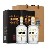 扳倒井白酒52度大曲浓香500ml*2瓶纯粮食酒 浓香型礼盒装