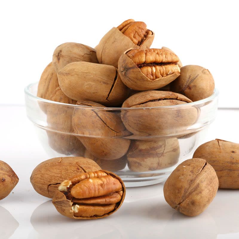 【鼠大厨_碧根果2袋装216g】奶油味坚果炒货办公室休闲零食干果图片