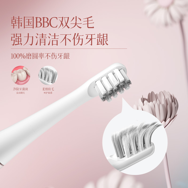 映趣 电动牙刷T501蓝灰色高清大图