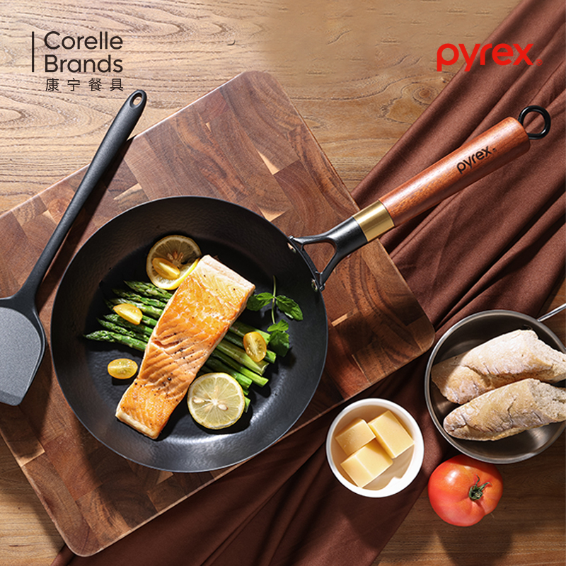 康宁餐具PYREX 锻打煎锅 24cm PX-DDTG-JG-YZT/HP*高清大图