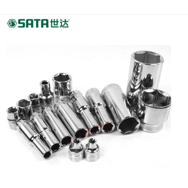 世达工具10MM6角套筒头加长套筒头汽车维修套管扳手风炮-08 12407(14mm)