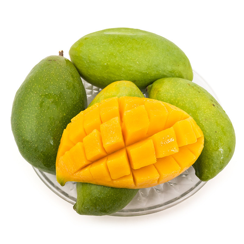 靓果汇缅甸鹰嘴芒25斤带箱进口水果热带水果皮薄肉厚2件免邮合并一箱