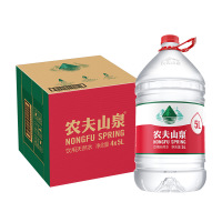 农夫山泉天然饮用水5L*4桶*2箱装 桶装水