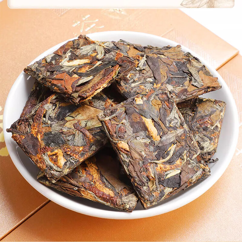 素言茶坊 素言茶坊望月誉享白茶饼干茶月饼掼蛋牌精美中秋茶礼高清大图