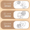 曼哈顿手抓球婴儿玩具硅胶可咬牙胶小宝宝3到6个月摇铃0一1岁新生儿磨牙