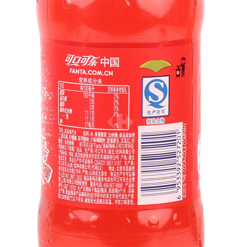 芬达西瓜味600ml
