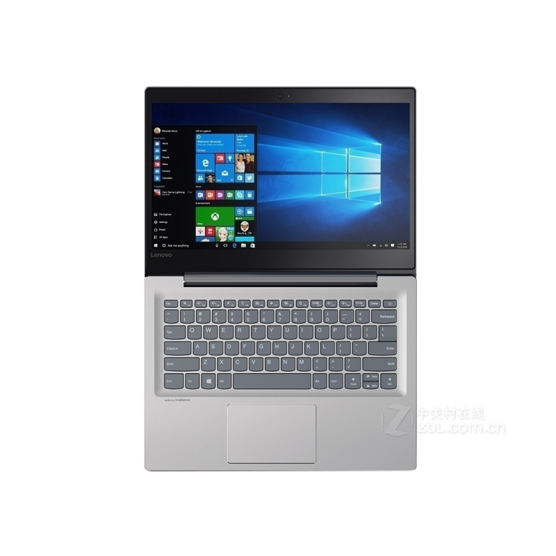 联想小新潮7000键盘膜ideapad320 720s 120s14寸笔记本电脑保护膜 半黑带凹凸键位贴膜