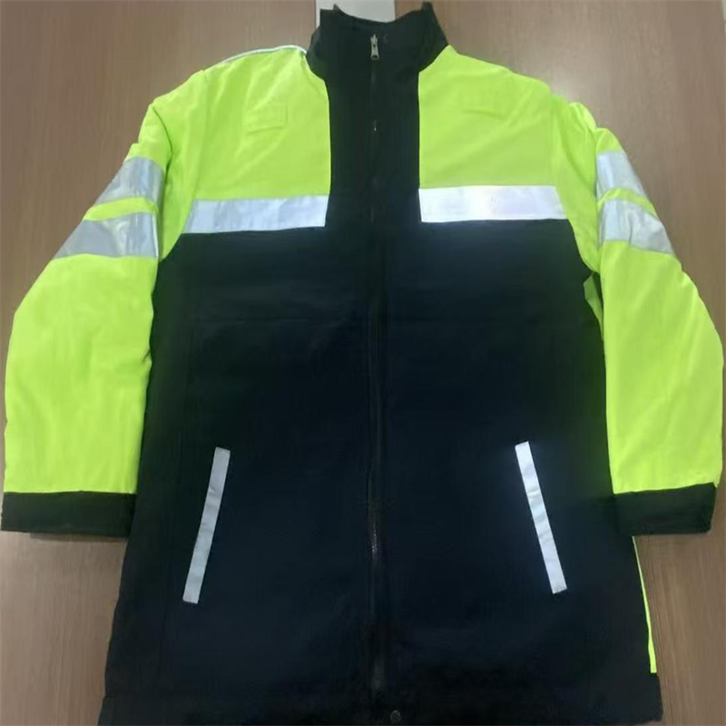 飞翔大雁 高可视警示双面棉衣(内胆羊毛絮片)M-4XL件高清大图