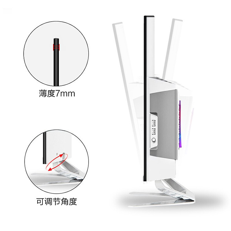 玮普纳 32英寸曲面大屏一体机电脑 酷睿i7-3610QM/8G内存/256G固态 内置5G双频WiFi 超薄窄边框 家用娱乐 网课学习 前台收银 商务办公 休闲游戏 组装台式整机
